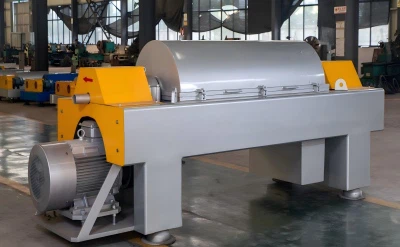 Trefaset vandret karaffelcentrifuge – vejledning til behandling af madaffald